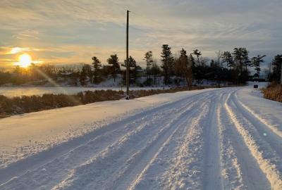 Snowy tracks | Photo: S. Archer